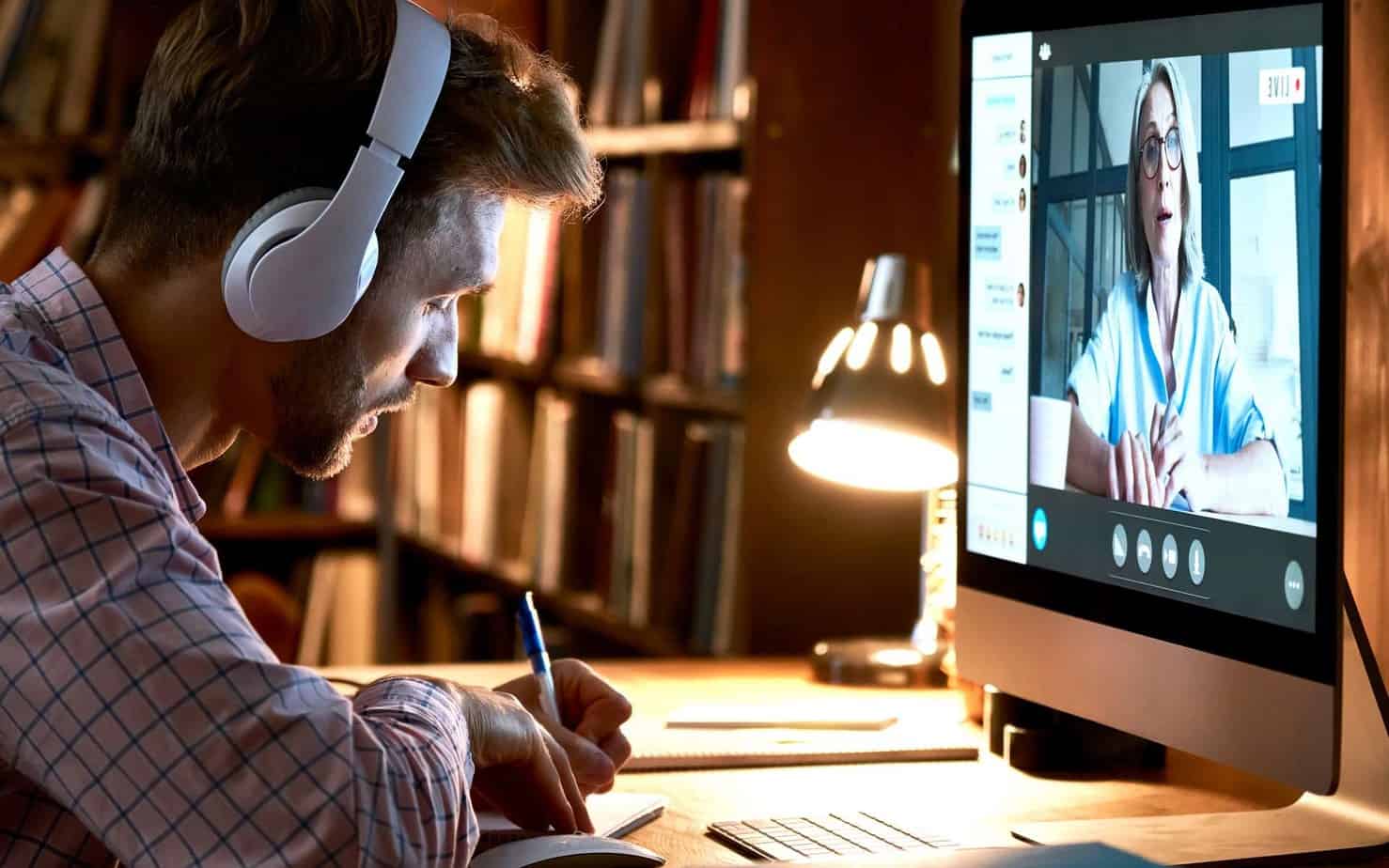 cours en visio italien