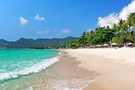 Plage paradisiaque à Koh Samui, Thaïlande : destination de séjour linguistique Sherwood School pour apprendre l'anglais et le thaï en bord de mer.